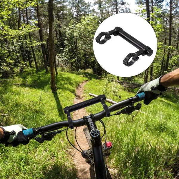 

bike handlebars &components aluminum alloy satch bracket replacement double clamp extension stand