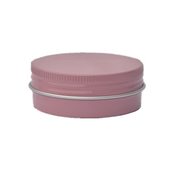 

storage bottles & jars wholesale 30g aluminum tins cream boxs cosmetic containers lipblam/handmade soap pots 52*21mm pink threaded box