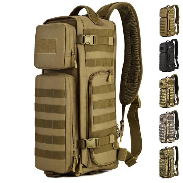 

outdoor military rucksacks oxford fabric waterproof tactical backpack sports camping hiking trekking fishing hunting bags