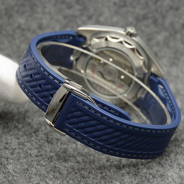 

2021 silver dial watch 150m 42mm automatic mechanical stainless steel glass back sports sea mens watches c78w, Slivery;golden