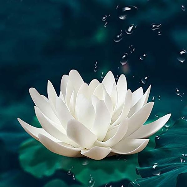 

fragrance lamps ceramic white lotus incense home decoration stick holder buddhist censer use in office teahouse