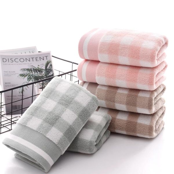 

towel 3 pieces family hand towels cotton thickened 120g home soft absorbent wash face gift