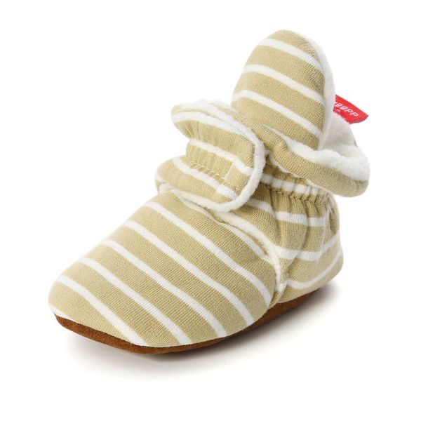 

first walkers baby boy socks winter born girl booties soft sole toddler shoes anti-slip warm infant prewalker