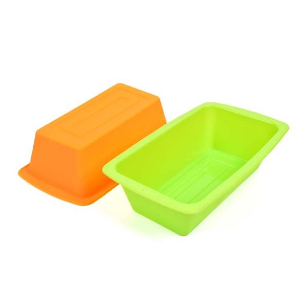 

rectangular cake moulds silicone cake mould diy toast plate square bread baking 1221239