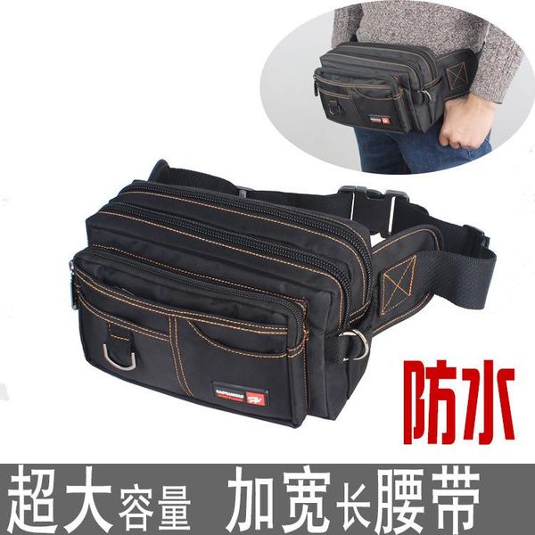 

waist bags men's casual outdoor bag multi-functional canvas chest sports small