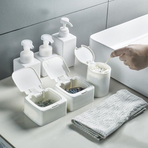 

desk-up storage box small object classification simple drawer debris cotton swab superimposed case container bottles & jars
