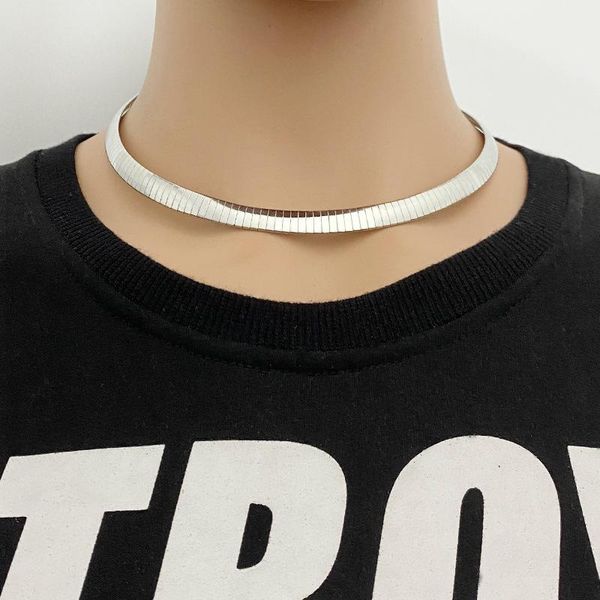 

titanium steel jewelry stainless necklace men's and women's fashion striped cross chains, Silver