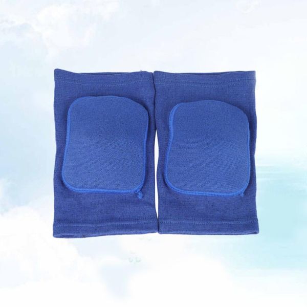 

2pcs exercise sponge knee pads fitness training support sport gym pad safety squat protectors (size elbow &, Black;gray