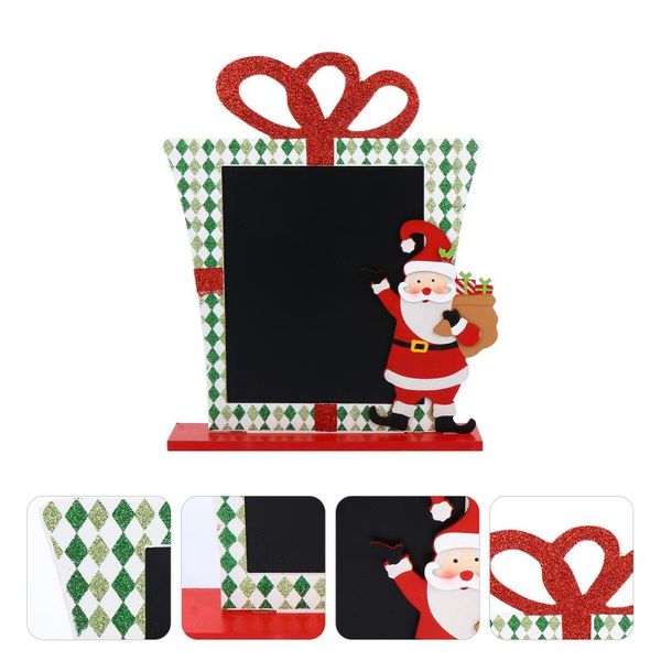 

christmas decorations 1pc cartoon blackboard wood ornaments xmas adornment for