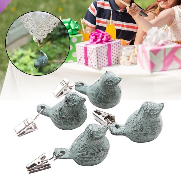 

4pcs blanket sinker wedding party pendant practical indoor cast iron windproof clip home el outdoor picnic tablecloth weights table cloth