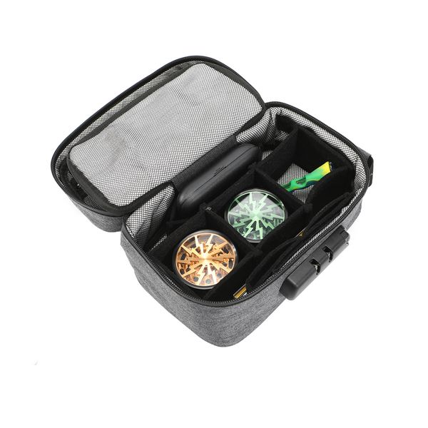 

smell proof bag with combination lock odor proof stash case container box bag