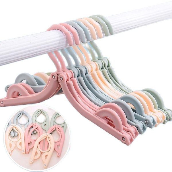

hangers & racks portable foldable clothes hanger travel underwear children plastic