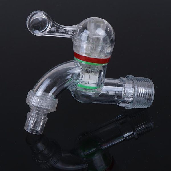 

bathroom sink faucets plastic 15mm 20mm male thread faucet pc water tap garden irrigation connector washing machine valve bibcocks accessori