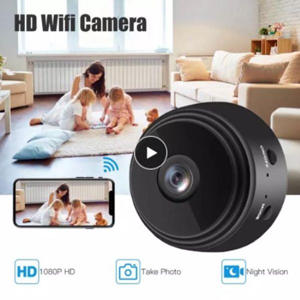 

mini cameras wifi camera 1080p night version micro camcorders with vision android ios app remote view for home office safe