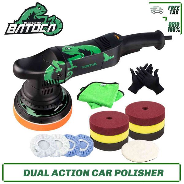 

batoca 700w dual action polisher 6inch da polishing machine random orbital buffer tool car detailing kit
