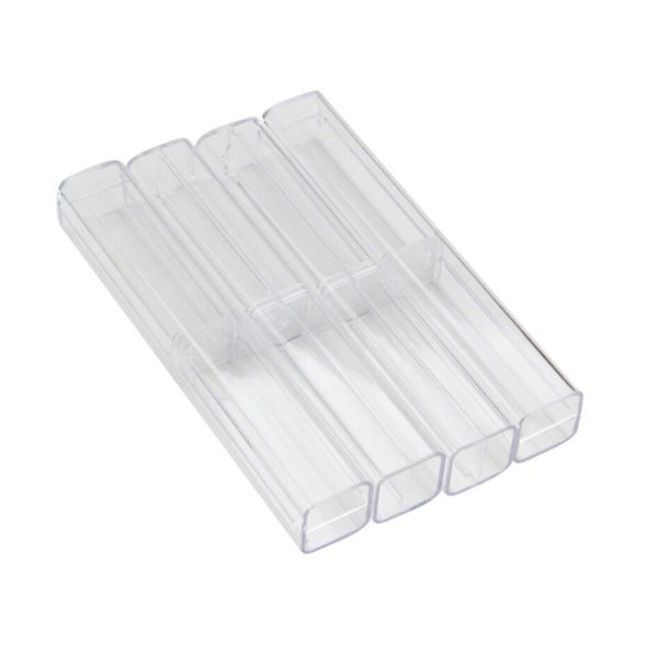 Scatola vuota per penne a sfera in plastica PVC Scatole regalo trasparenti 15,6x2,5 cm