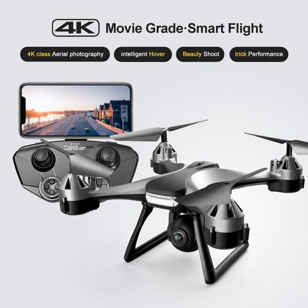 

drones jc801 with camera rc helicopter dual hd 4k aerial pography drone quadcopter wifi remote control plane gift toys