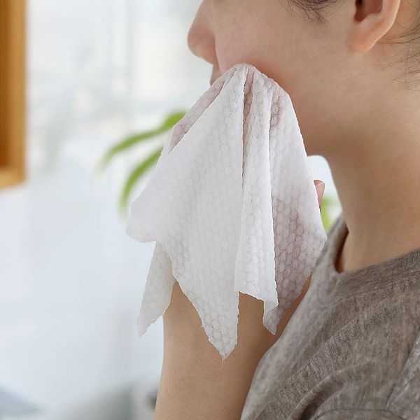 

towel face disposable cotton soft 100% beauty hand towels bathroom