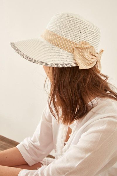

& city y1670-13 womens sun straw hat outdoor hats, Black;white