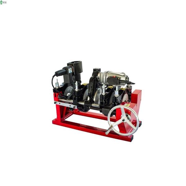 

machining 63-160 four-ring manual screw hand crank melt machine buwelding welding pipe pe fuser weldin