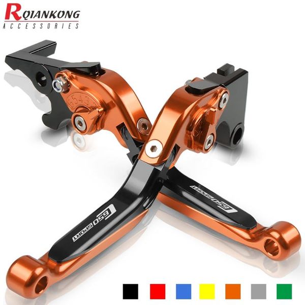 

motorcycle brakes c650 sport 2021-2021 cnc aluminum folding extendable brake clutch lever for c 650 2021