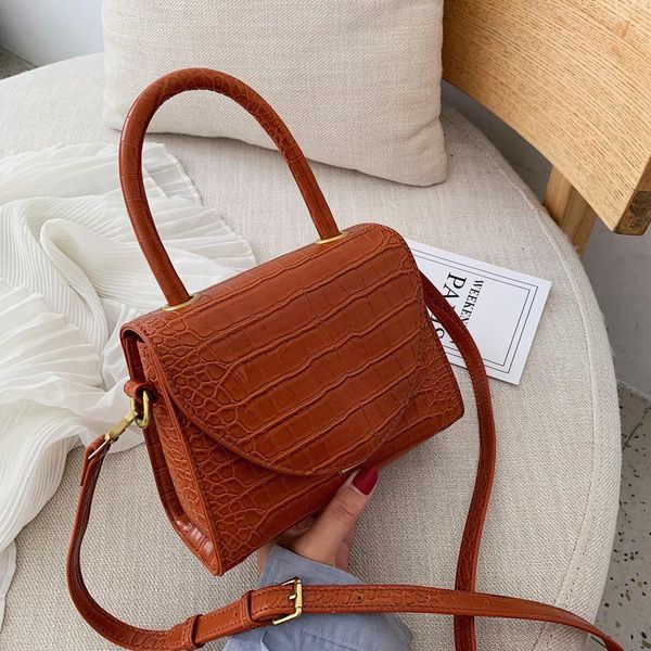 

evening bags handbags fashion women's female wild alligator shoulder simple casual handle crossbody