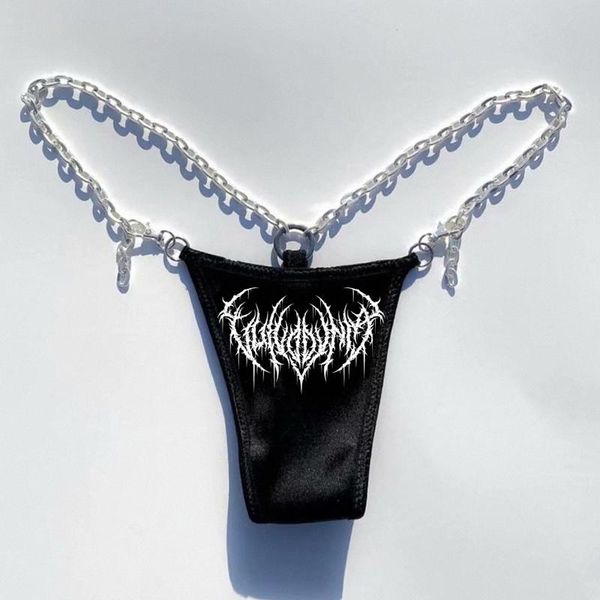 

women's panties lolita aesthetic y2k harajuku kawaii gothic punk hiphop rap 1of1, Black;pink