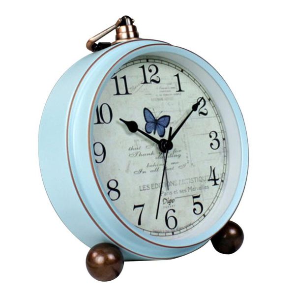 

1pc vintage clock tabledecor adornment alarm curtain & drapes