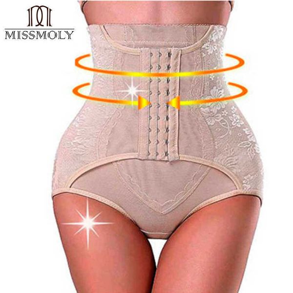 

miss moly tummy control panties waist cincher underwear invisible butt lifter slimming shapewear woman modeling belt bodyshaper