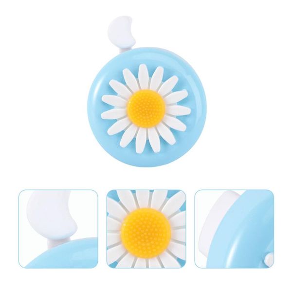 

bike horns 1pc ring bell chrysanthemum pattern accessory(random color)