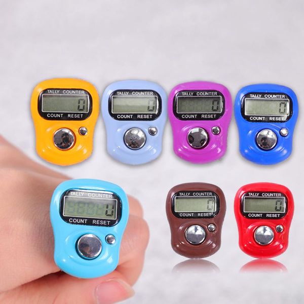 

counters 1pcs portable mini counter stitch marker row finger precision practicality lcd electronic digital ag3 button battery