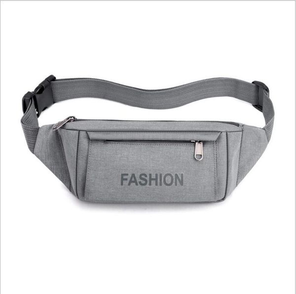 

waist bags 2021 fashion men casual travel pack zipped outdoor sports shoulder bag