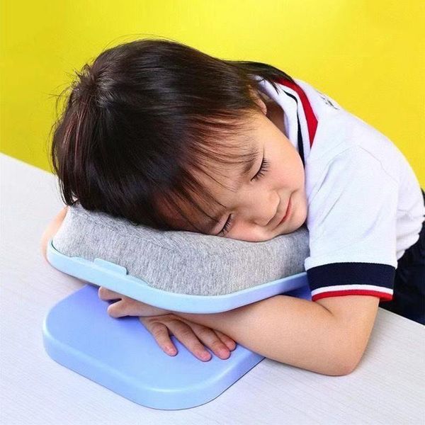 

pillow nap sleeping portable comfortable neck convenient break for desk office ts2 small foldable sleep