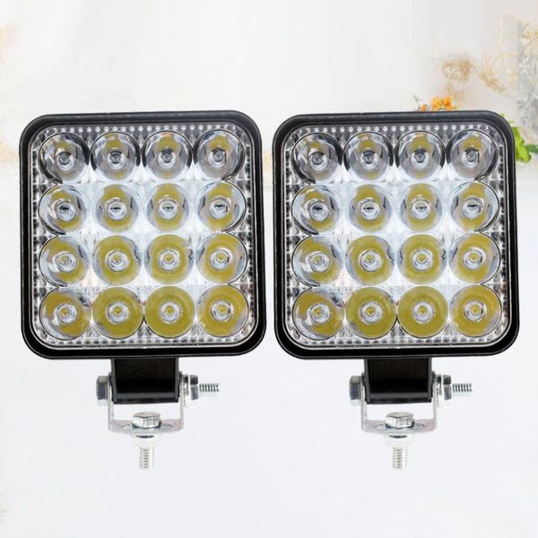 

2pcs 48w automotive led lens super bright power electric eye astern auxiliary lamp emergency lights