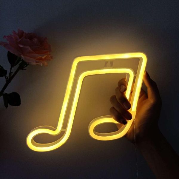 

other lighting bulbs & tubes music symbol led neon light sign wall hanging art night lamp for room wedding party home decor xmas birthday gi