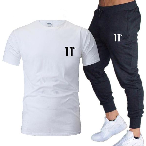 

men's tracksuits sportswear + pants 2-piece leisure basketball brand suit 2021, Gray