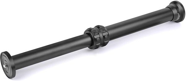 

tripods kakafoto aluminium tripod extender 2 section extension tube 66.13lbs capacity ket-a01