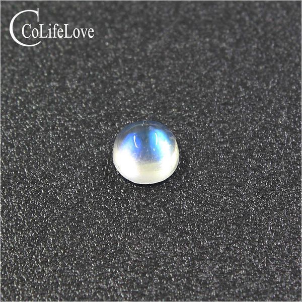 5 мм натуральные VS сорт лунный камень свободный драгоценный камень для ювелирных магазинов светло-голубой блеск лунный камень свободный драгоценный камень H1015