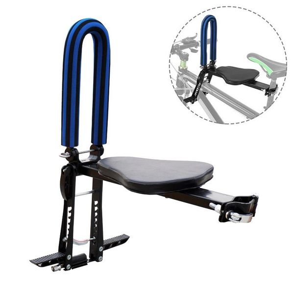 

bicycle child seat lightweight foldable kids saddle portable front mount safety bike carrier saddles