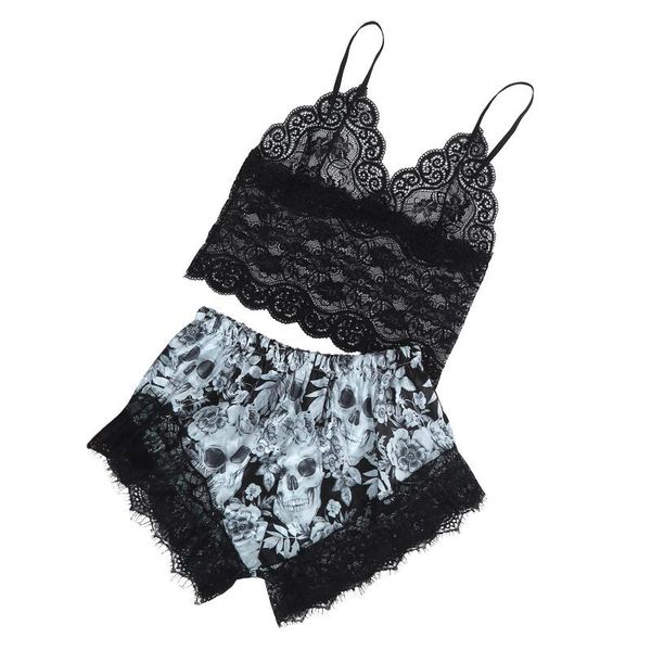 

women's sleepwear lace lingerie silk underwear pajamas satin autumn women long sleeve nightgown for female, Black;red