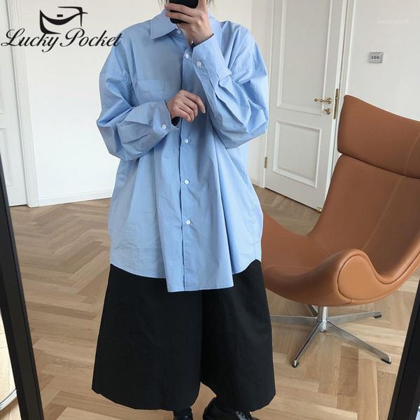 

women's blouses & shirts women spring autumn solid color loose casual cotton blouse female brand blue shirt ladies comfortable, White