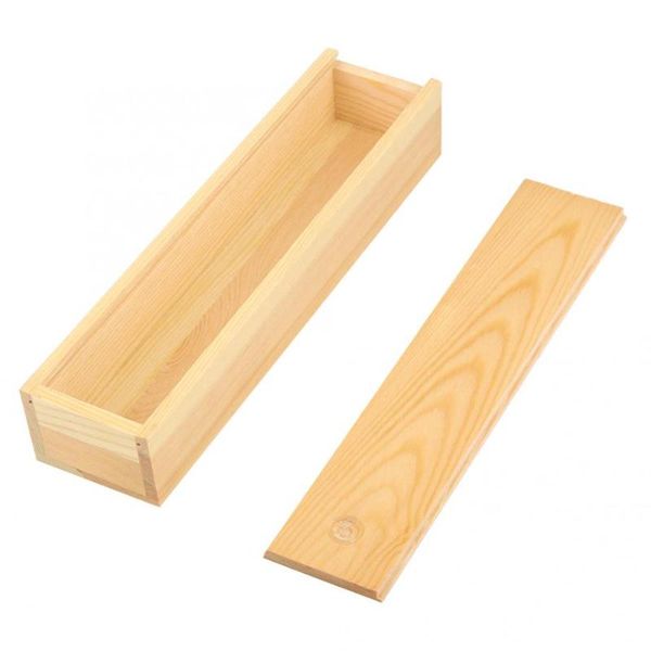 

chopsticks portable case wooden fork spoon storage holder box kitchen organizer