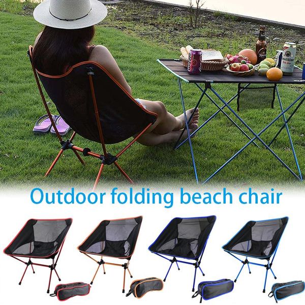 

camp furniture ultralight camping chair portable heavy duty collapsible folding beach for outdoor hiking