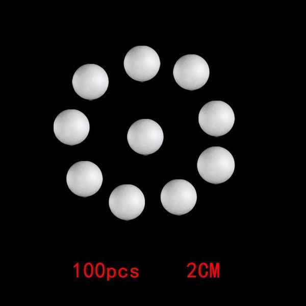 

party decoration 100pcs diy modelling polystyrene styrofoam foam ball xmas wedding y5le