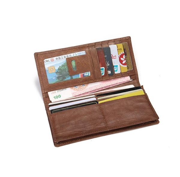 

wallets fashion crazy horse genuine leather eagle wallet men purse cow long style clutch bag male money clips, Red;black