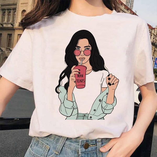 

funny feminists harajuku feminism womens t shirts ullzang girl power 90s graphic grunge aesthetic tees female, White