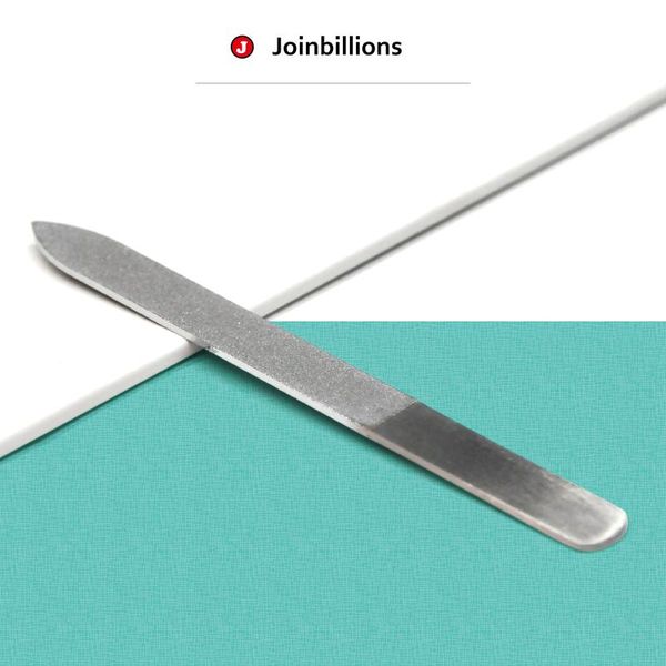 

nail files stainless steel file double sided manicure pedicure care tools