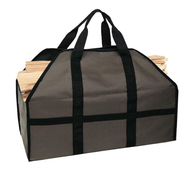 

can carry logging bag wood firewood carrying storage bags