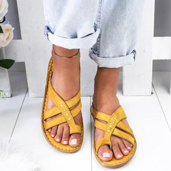 

women shoes retro gladiator sandals summer ladies casual clip toe slippers outdoor beach female wedges slides 2021, Black