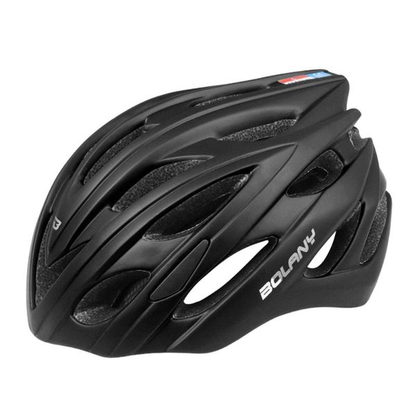 

bike helmet women men mtb bicycle mountain road cycling safety caps outdoor sport lightweight equipment riding hat & masks, Black